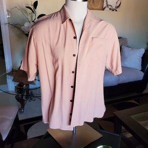 Tommy Bahama shirt pink L